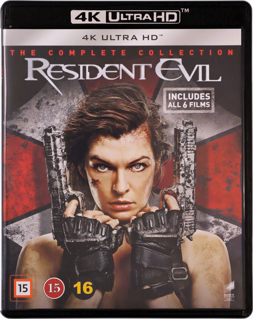 Resident Evil (nur Originalversion) [6xBLU-RAY 4K] Produktbild 