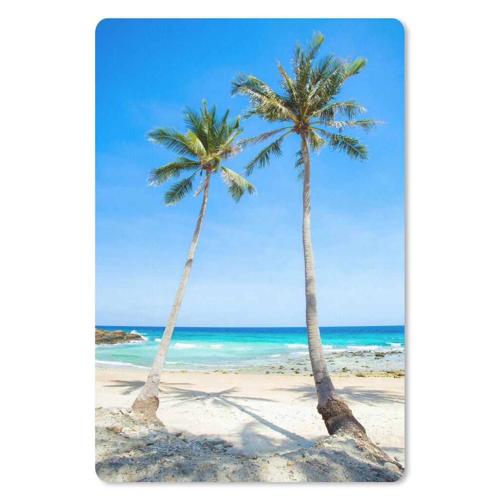 MuchoWow Mauspad Mousepad Palme - Sommer - Tropisch 18x27 cm - Mousepads - Maus Mat - Pad - Mausunterlage