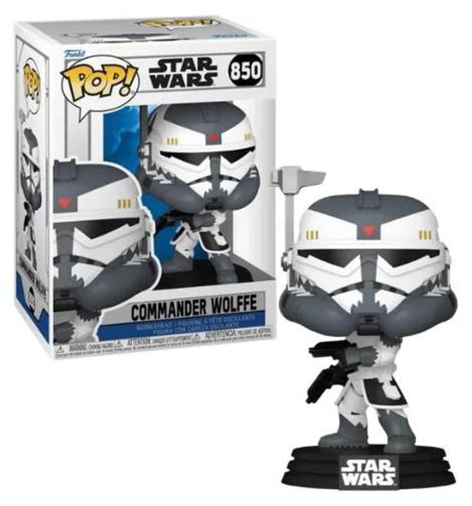 Figurka POP: Komandor Wolffe z serii „Gwiezdne wojny” nr Zdjęcie produktu 