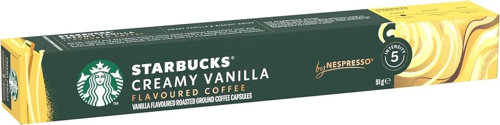 Starbucks Creamy Vanilla by NESPRESSO, Kaffeekapsel, Cafe Produktbild 