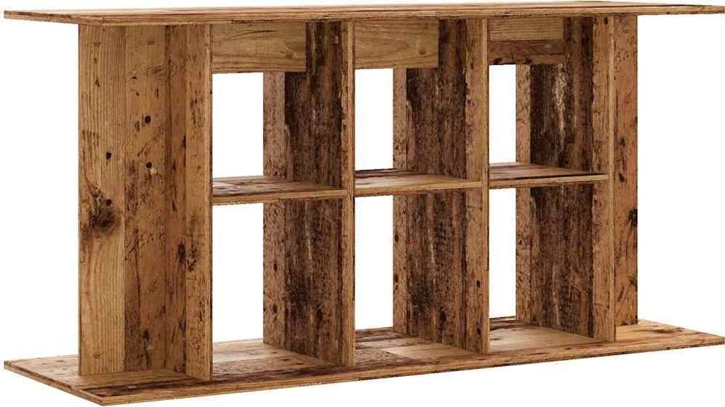 vidaXL Akvarijní stojan vzhled starého dřeva 120x40x60 cm Obrázek produktu 