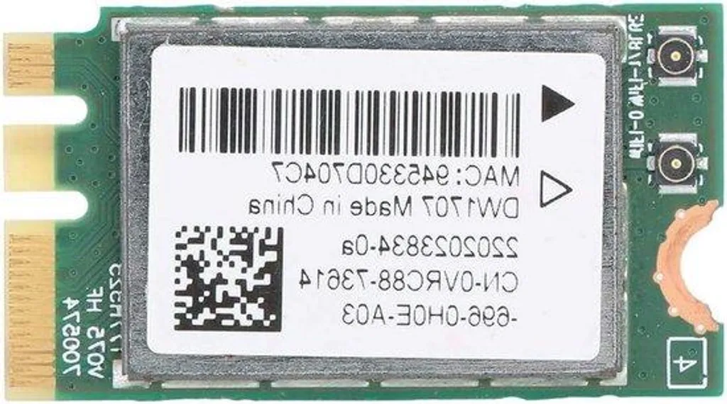 Solution Panne Wi-Fi Carte Réseau QCA9565 NGFF M.2 Bluetooth 4.0 PC