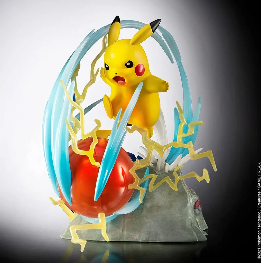 Figurine Pikachu Deluxe 33cm avec Effets de Lumière Light FX - 7