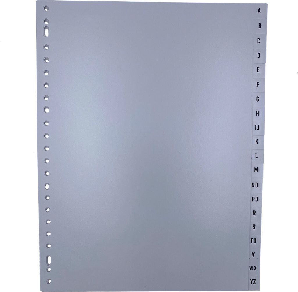 DULA Tabs - A bis Z - A4 - 23 Löcher