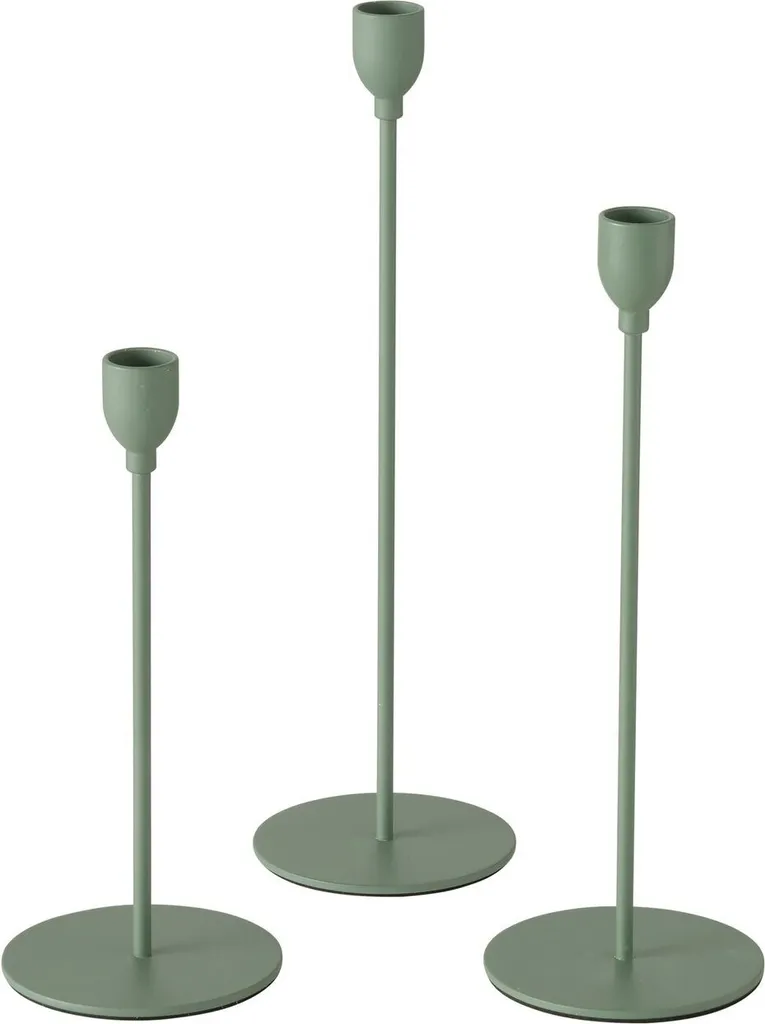 Chandelier design en métal vert MALTE pour décoration de table moderne