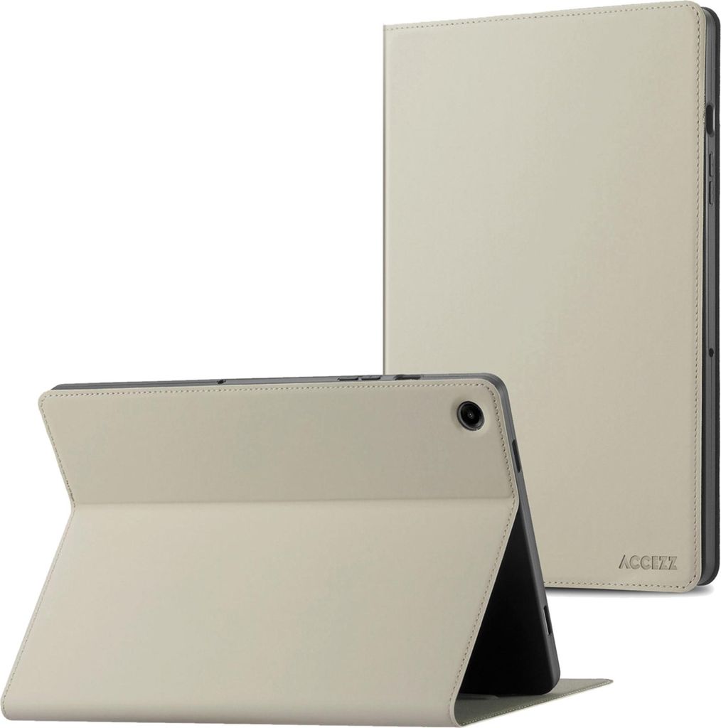 Accezz Classic Klapphülle Samsung Galaxy Tab A11 - Greige