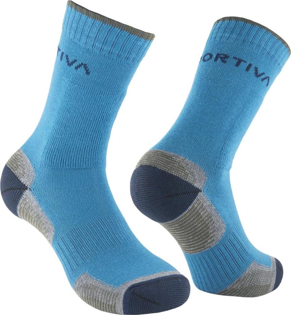 Kids Mountain Socks, Lake/Night Sky, S, ZZHS003B07B46S, Mountain Hiking Kinder Socken - La Sportiva