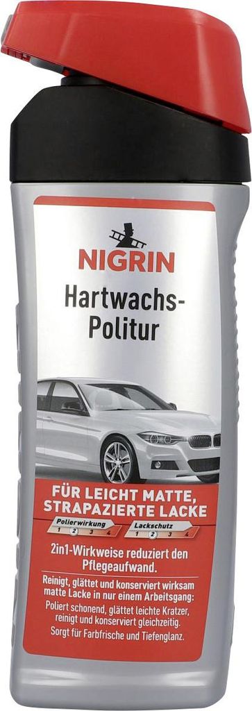 NIGRIN Hartwachs-Politur 500 ml für leicht matte Lacke Produktbild 