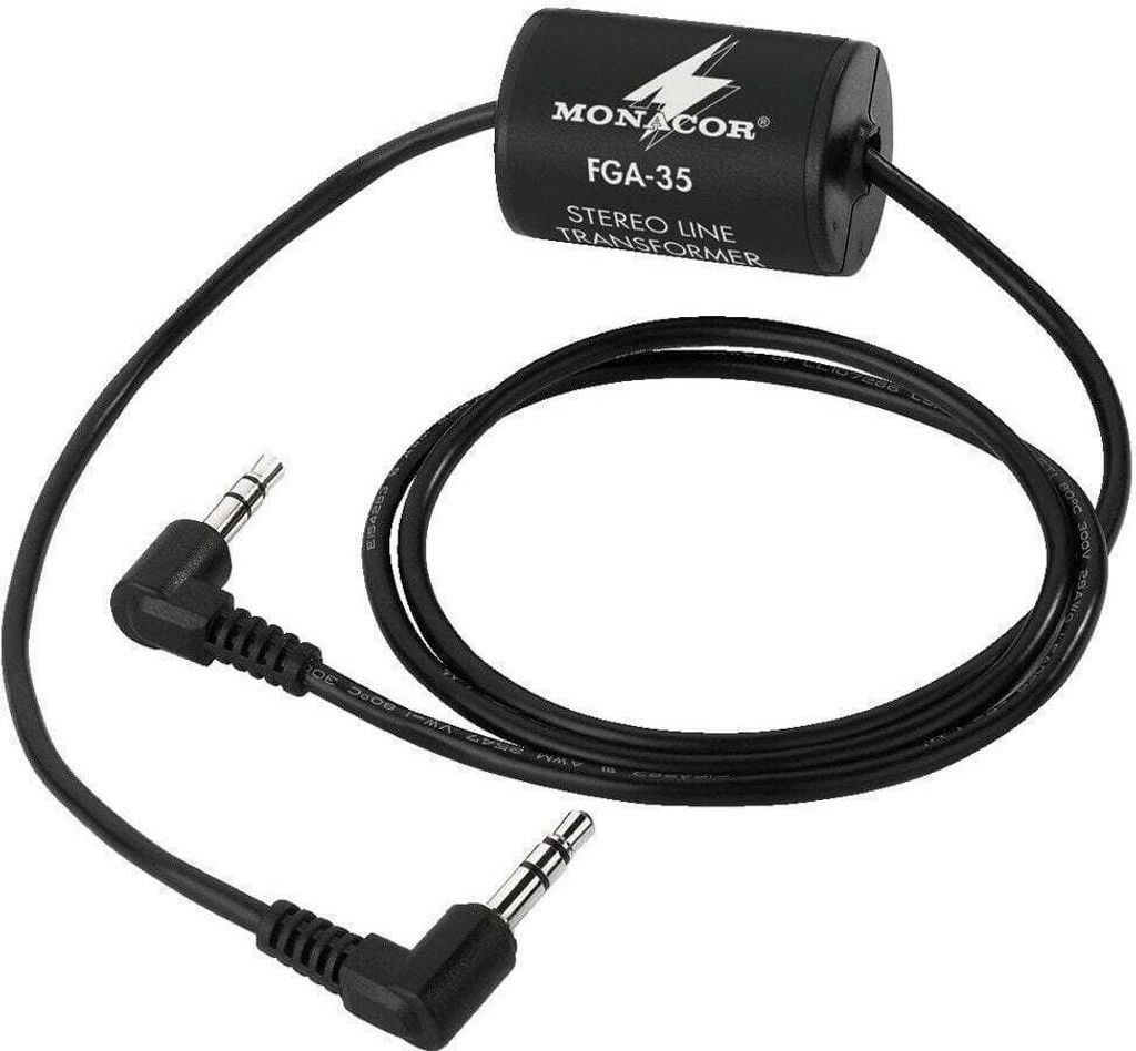 MONACOR Masívny oddeľovač 20–30 000 Hz 1:1 2x stereo Obrázok produktu 