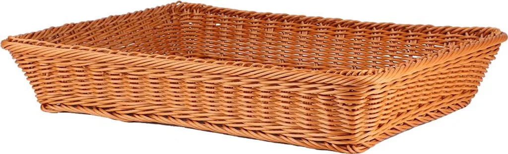 Panier de présentation à pain rectangulaire XL pour buffet et table