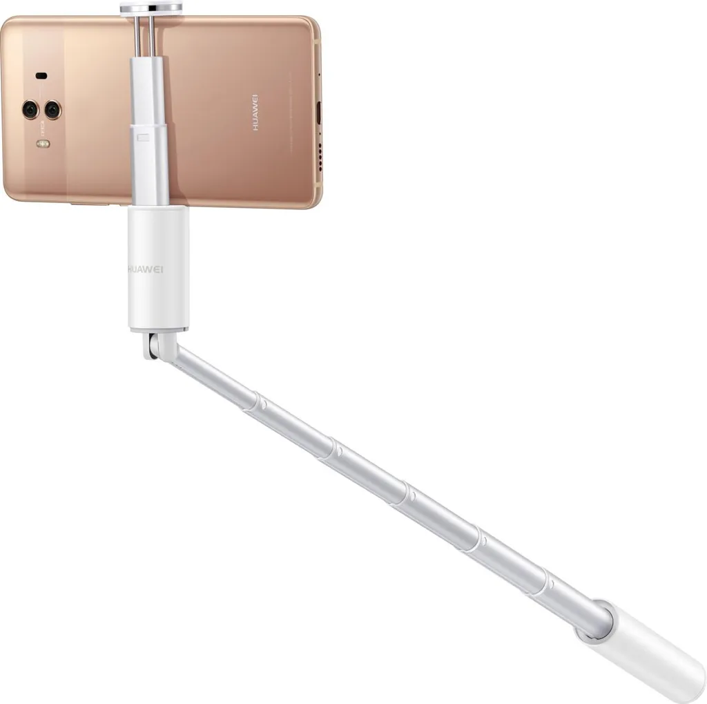 Perche à Selfie Bluetooth Huawei CF33 avec Lumière LED Intégrée Blanche