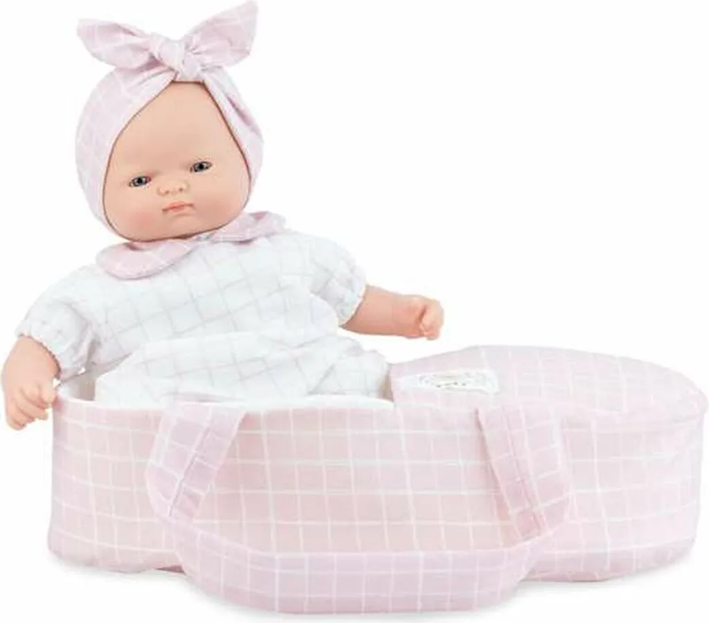Sueñecitos Poupée en berceau 26cm - Jouet premier âge dodo et doudou