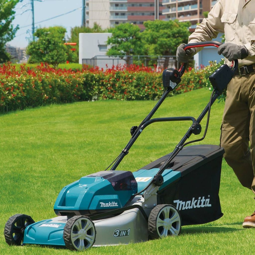 Makita DLM460Z Akku-Rasenmäher 2x18 V (ohne Akku, ohne Produktbild 2
