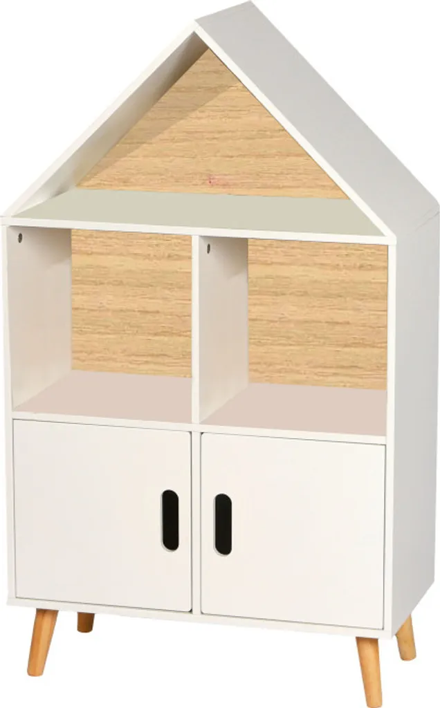 Meuble rangement enfant blanc gain de place pour petits espaces