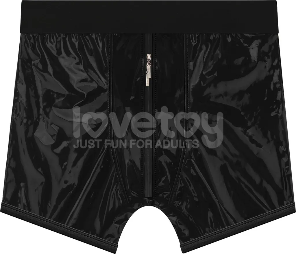 Harnais Strap-On Short Chic noir pour l'exploration en couple - 6