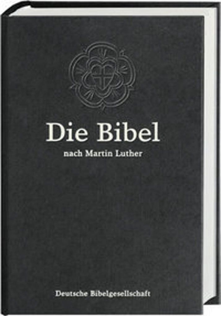 Die Bibel. Lutherbibel. Schwarze Standardausgabe 1984. Mit Immagine del prodotto 