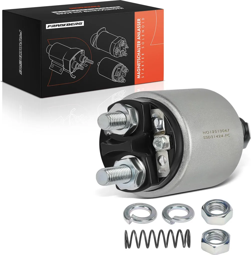 Frankberg Solénoïde de Démarreur pour Mercedes W123 W115 et Peugeot 504