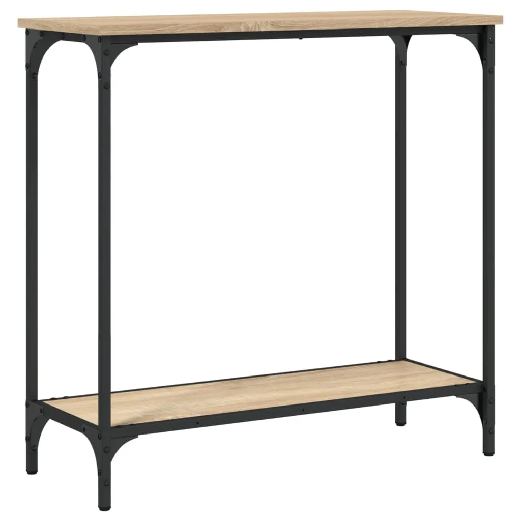 Tavolo Consolle Rovere Sonoma 75x30,5 cm - Arredo Casa Economico