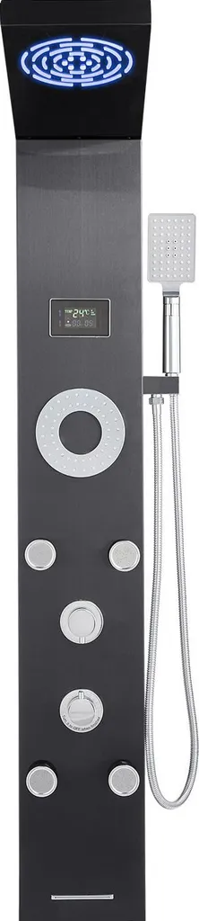Colonnes de douche 1345mm en acier inoxydable avec jets massants SucceBuy