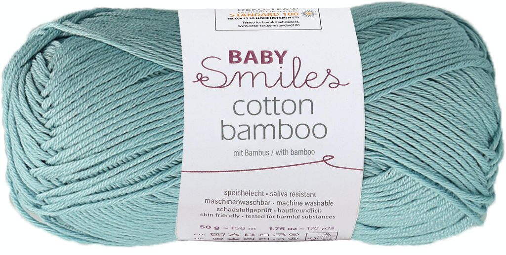 Schachenmayr Baby Smiles Baumwolle Bamboo, 50g Opal Produktbild 