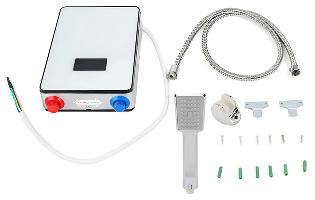 Plus d'eau froide : chauffe-eau électrique instantané compact et rapide - 6