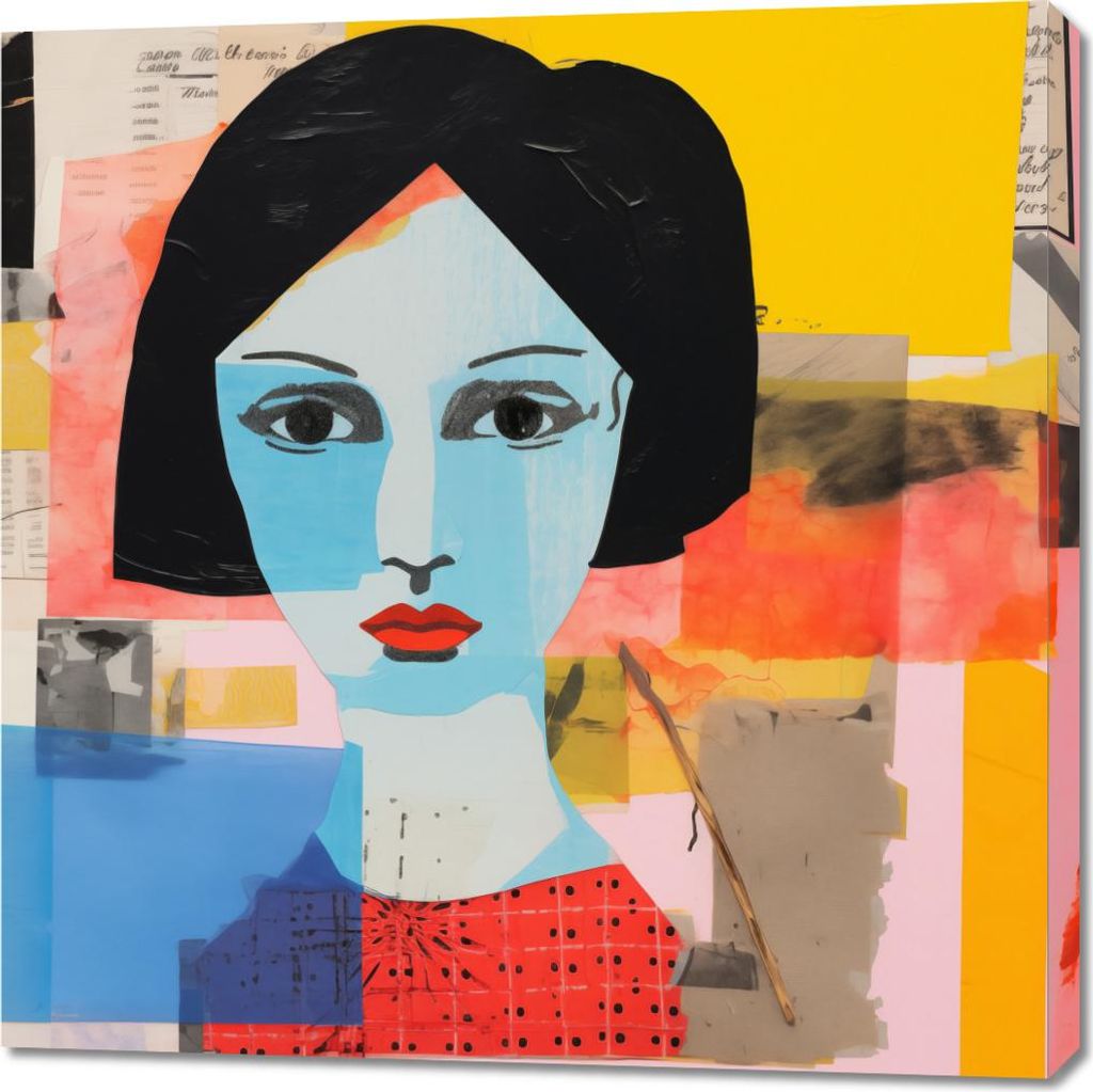 Bild 90x90cm Durchsicht Sicht
