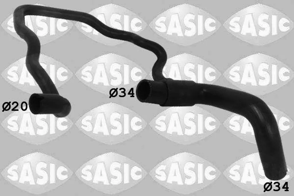 Durite de Radiateur SASIC pour Fuite Liquide Astra H 1337786 3406211