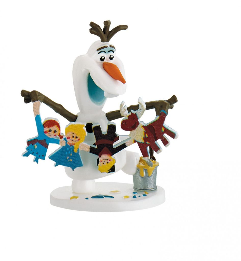 Frozen / La Regina di Ghiaccio: Olaf con ghirlanda - figura Immagine del prodotto 