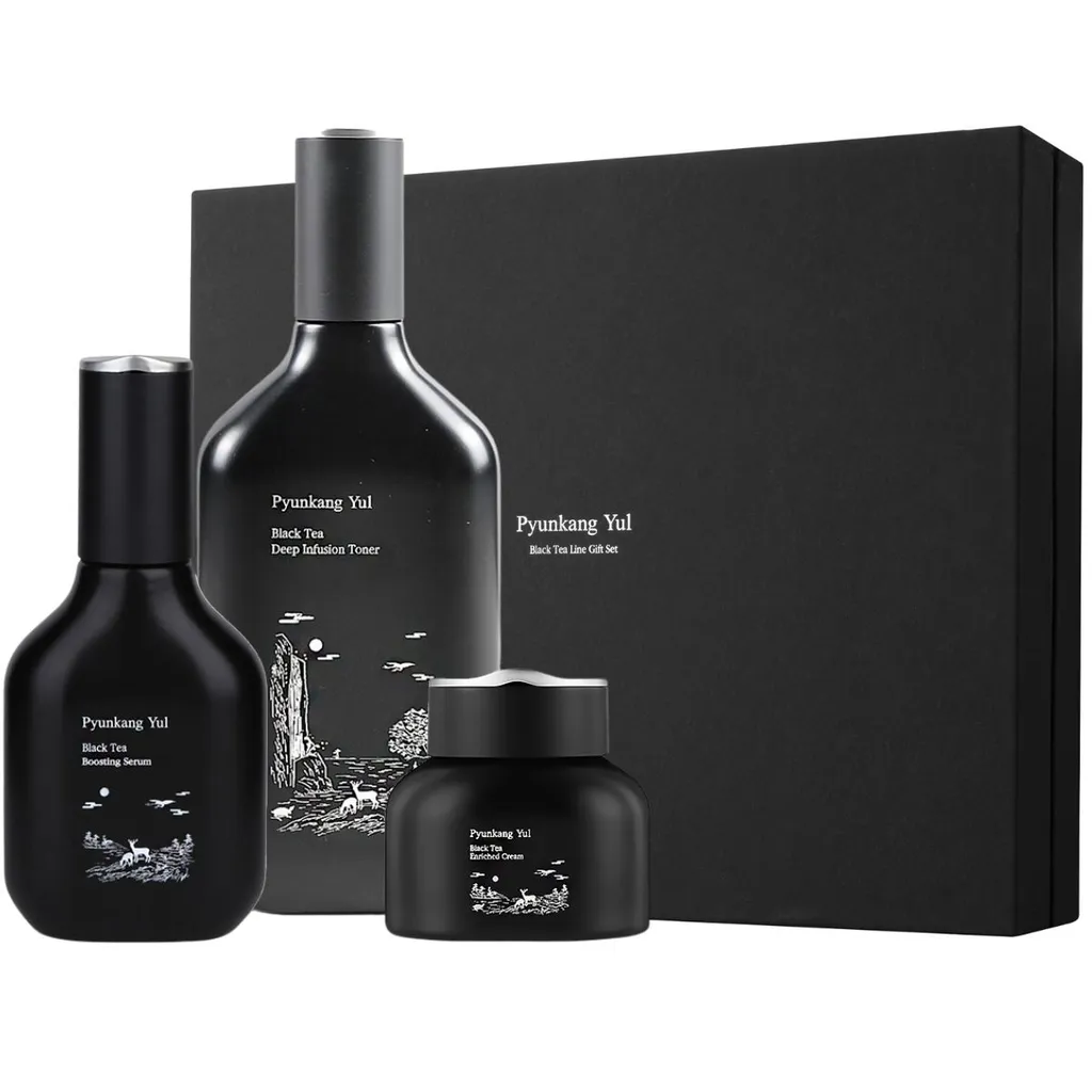Pyunkang Yul Black Tea Set 3 Pezzi - Soluzione Anti-Aging Intensiva