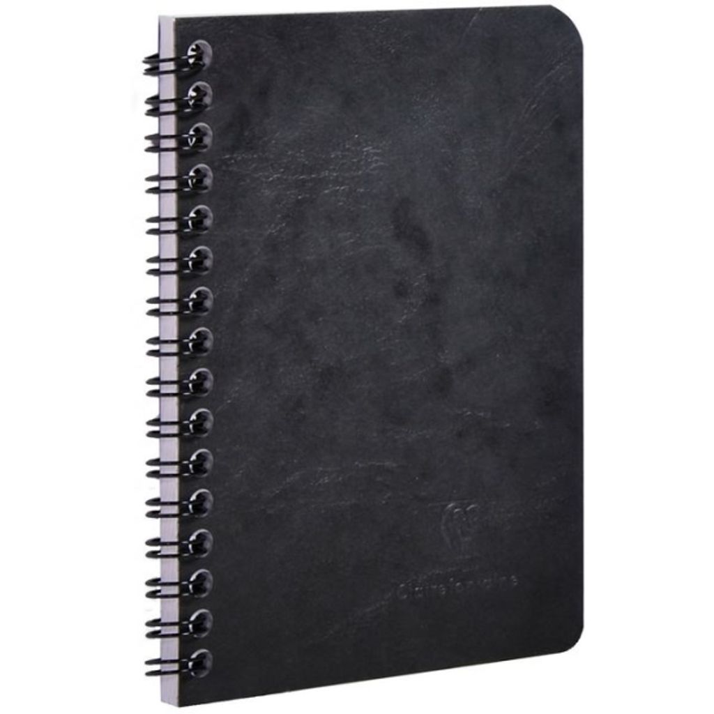 Clairefontaine Spiralbuch AgeBag 9.5x14 kar 50Bl sw