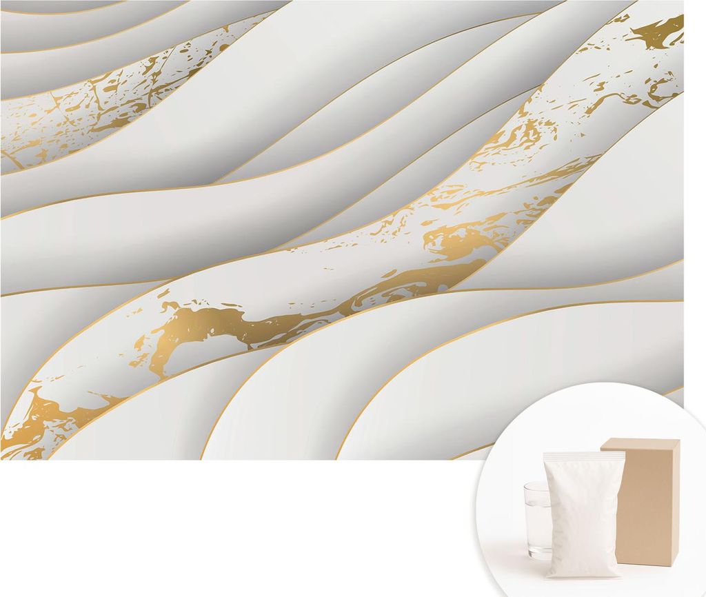 Fototapete - Wandbilder für Wohnzimmer - 104x70 cm - Dekorative Wandfolie - Modernes Design für Wanddekoration - Tapeten für Innenräume - Dynam...