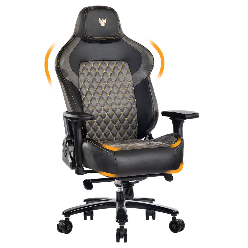 Gaming-Stuhl 200kg, Chefsessel Bürostuhl mit 155° Produktbild 