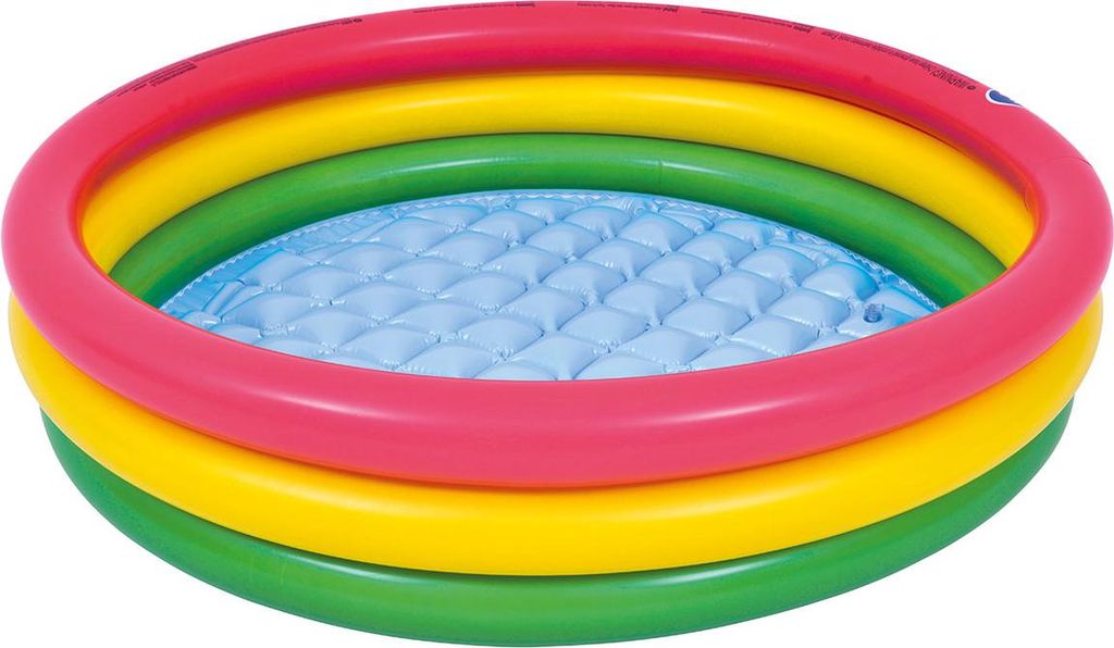 Basen dmuchany dla dzieci 3 pierścienie 100 x 22 cm Zdjęcie produktu 