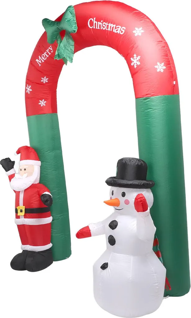 Arche de Noël Gonflable Robuste 2.4m Installation Rapide Prise EU - 2