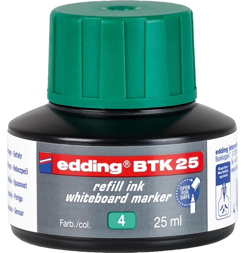 Edding 4-BTK25004 BTK 25 Recharge - pour marqueurs pour Image du produit 