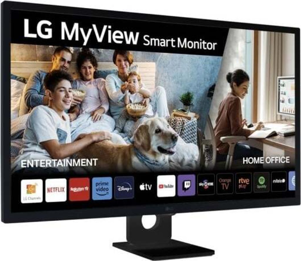 LG 32SR50F-B Smart Monitor 32" IPS Full HD webOS23 Bluetooth Altavoces y Mando a Distancia