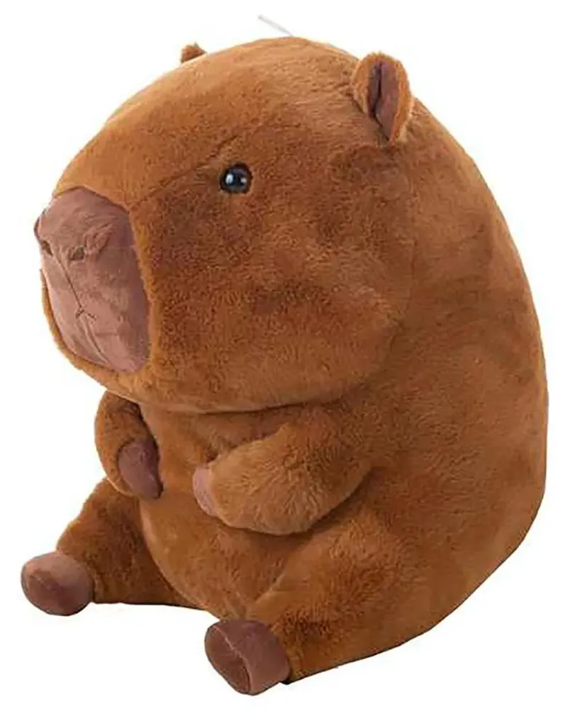 Coussin Peluche Capy Mel 45cm pour Décoration Chambre et Sommeil