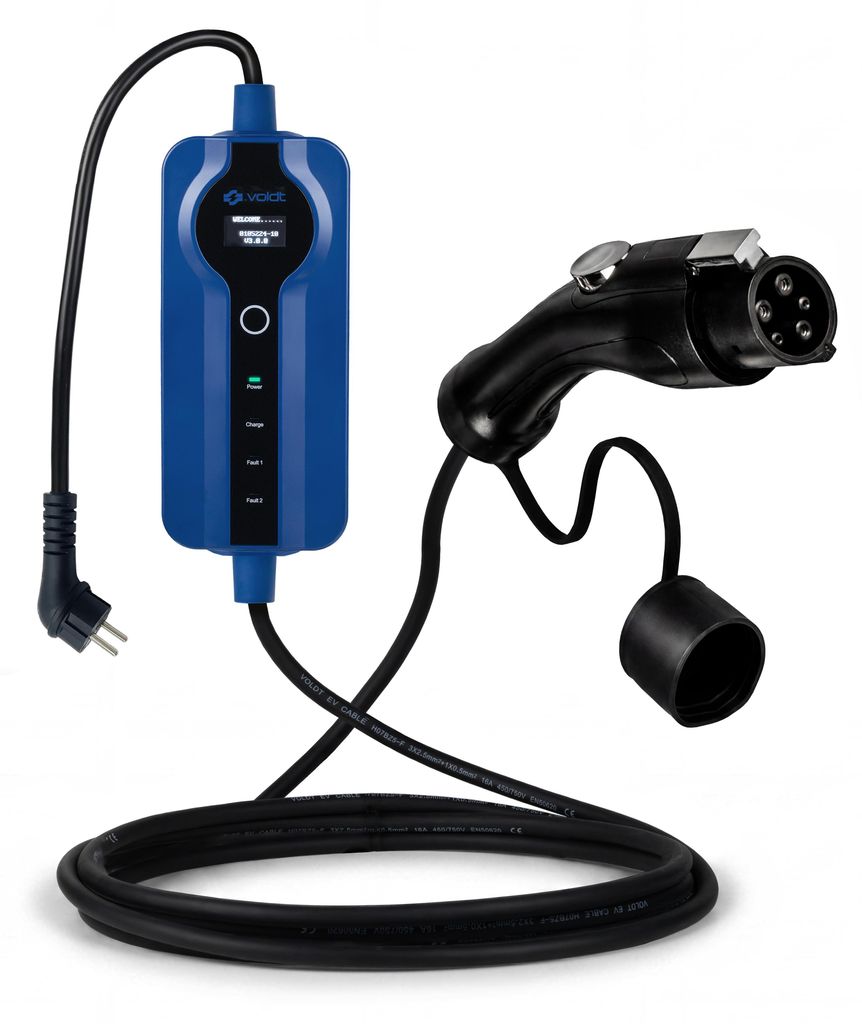 Voldt® Mobiles Typ-1-Ladegerät | Schuko 230V | Mode 2 | Produktbild 