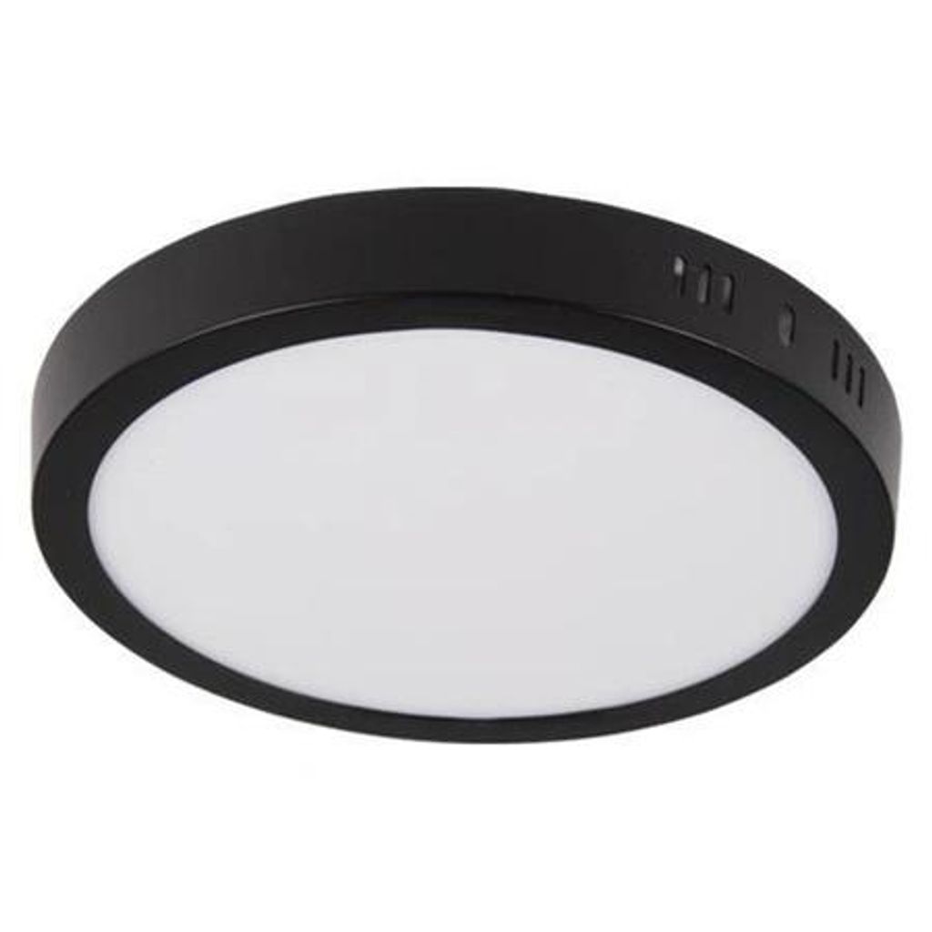 MasterLED LED Deckenleuchte Proma 18 W rund Aufputz schwarz Produktbild 