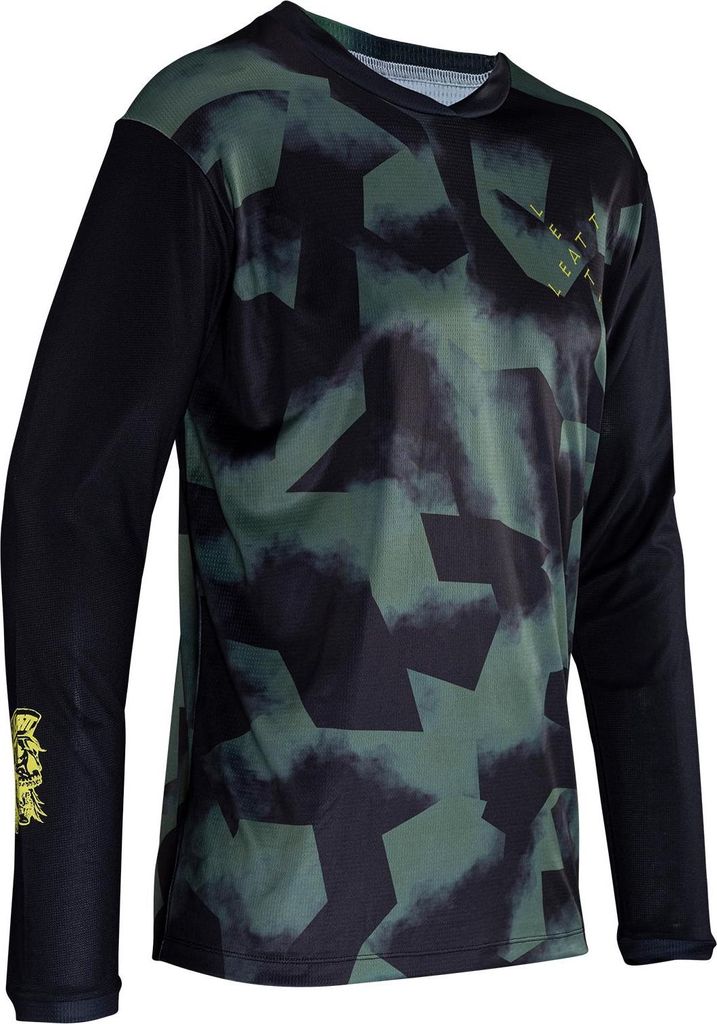 Leatt MTB Gravity 4.0 Junior's long sleeve Jersey Spinach -2024 S
