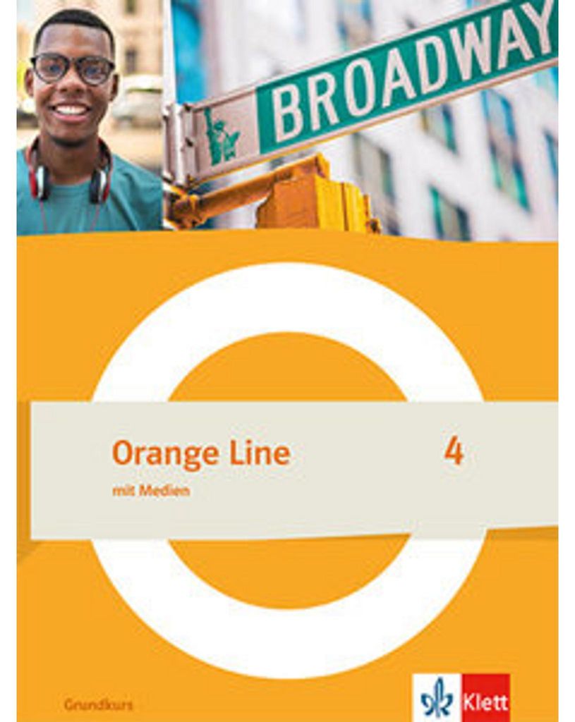 Orange Line 4 Grundkurs. Schulbuch (flexibler Einband) Klasse 8