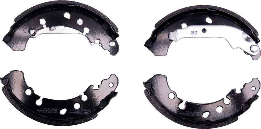 HELLA Bremsbackensatz Trommelbremse Hinten für TOYOTA Yaris Schrägheck (P9) 203mm 8DB 355 000-471