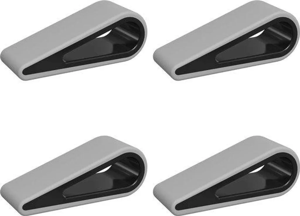 Support portable pour clavier et ordinateur - Set ergonomique en gris