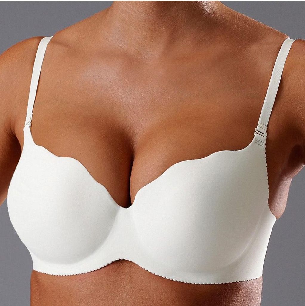 LASCANA BH-Einlagen transparent/glitzer Größe