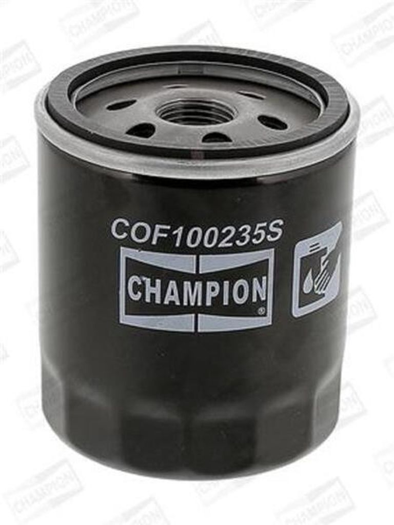 Ölfilter CHAMPION COF100235S Anschraubfilter für FIAT Seicento / 600 Schrägheck (187) Panda Schrägheck (141) CINQUECENTO (170) Uno Schrägheck ...