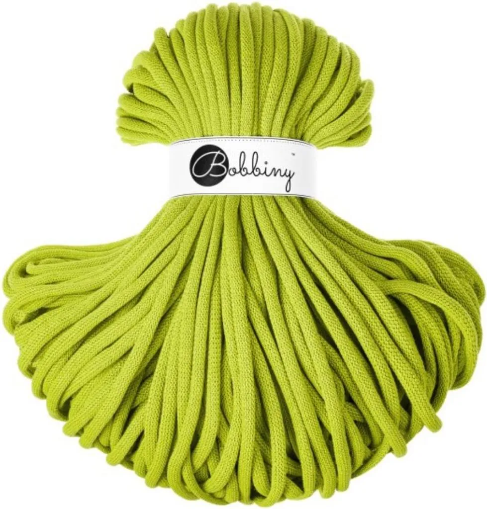 Cordon Jumbo 9 mm 100 m Dopamine Lime pour nœuds volumineux impeccables