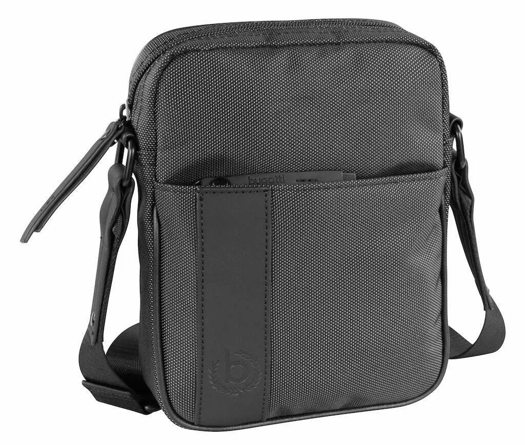 Sacoche bandoulière homme Bugatti Domani Crossbody Bag gris anthracite