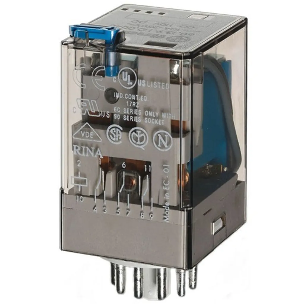 Finder 60.13.9.220.0040 Relè 3PDT 10A 220V DC - Soluzione Top