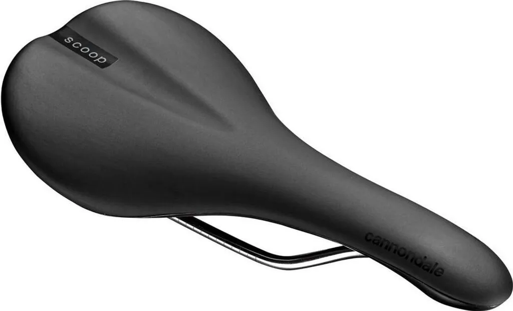 Selle Cannondale Scoop Ti Shallow Silver 142 mm avec rails en titane
