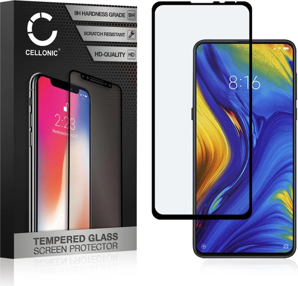 Soluzione Graffi Xiaomi Mi Mix 3: Vetro Temperato CELLONIC 9H 3D